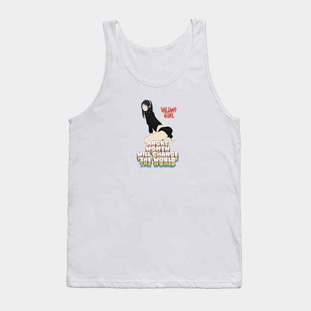 Angry Women Will Change The World Tank Top by immortalsamuel